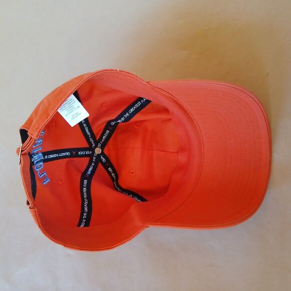 Florida Gators Baseball Hat Cap Jordan Strapback Nike Orange Embroidered Gator M - Picture 6 of 7